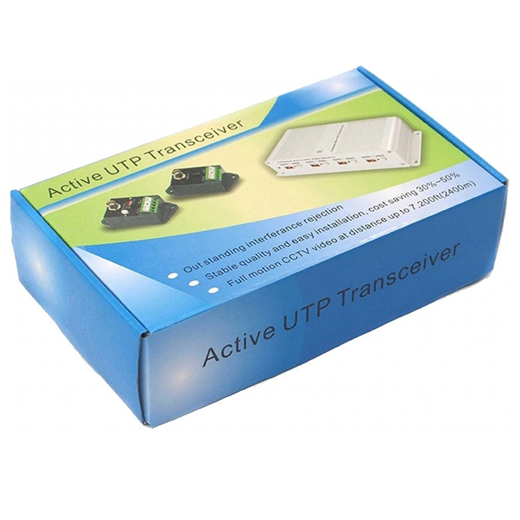 4 Channel Active UTP Video Transmitter, 411T 4 Channel Active UTP Video Transmitter, 411T